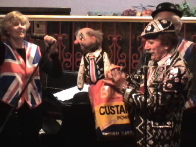 [Horace the dummy goes back in the bag]